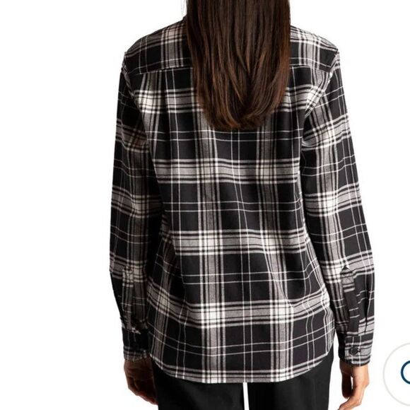 Tilley Brushed Flannel Plaid Shirt - Picture 4 of 6